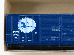 HO Roundhouse Kit 3644 POVA Pend Oreille Valley 50' Double Door Box Car #35030