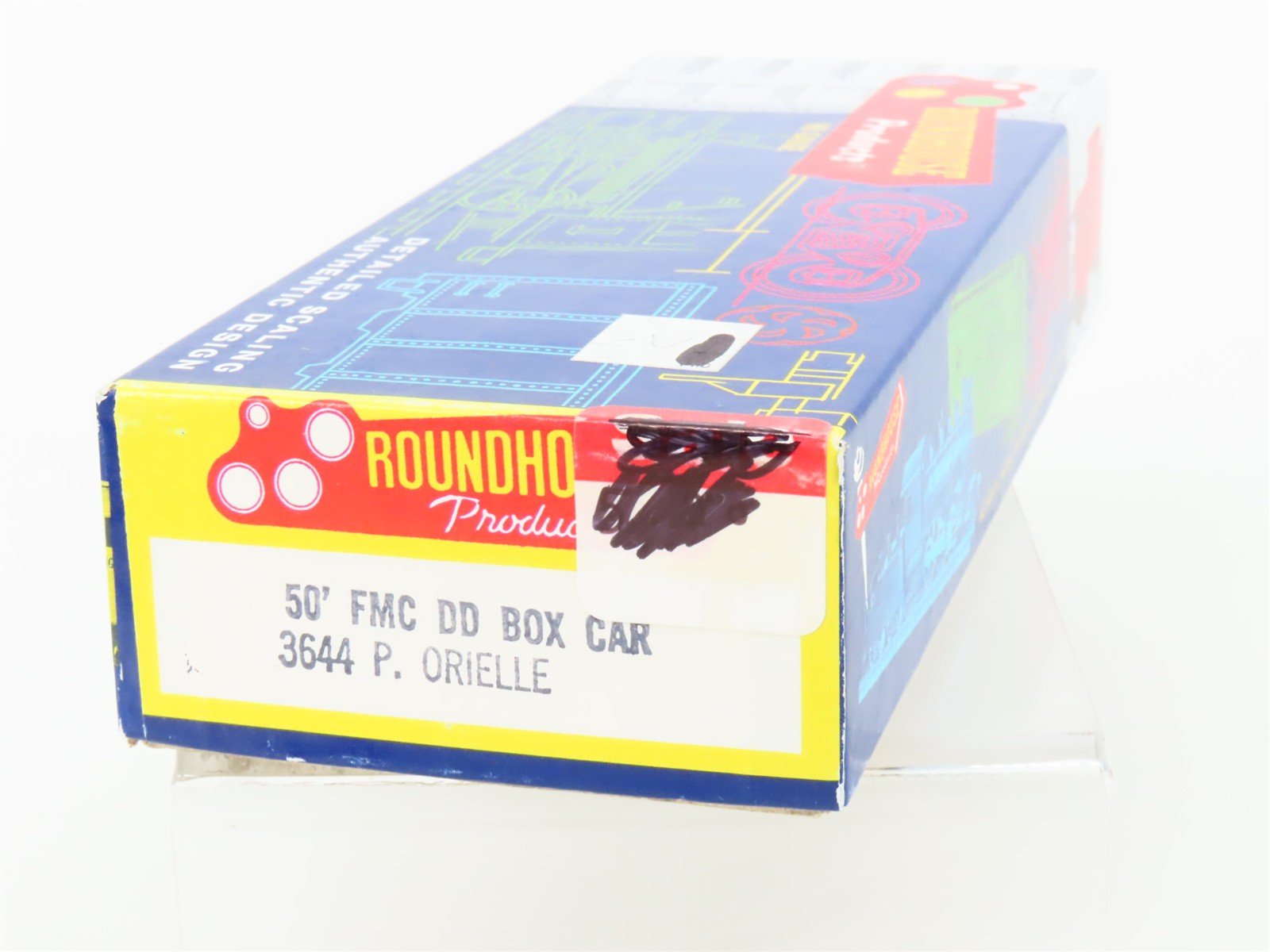 HO Roundhouse Kit 3644 POVA Pend Oreille Valley 50' Double Door Box Car #35030