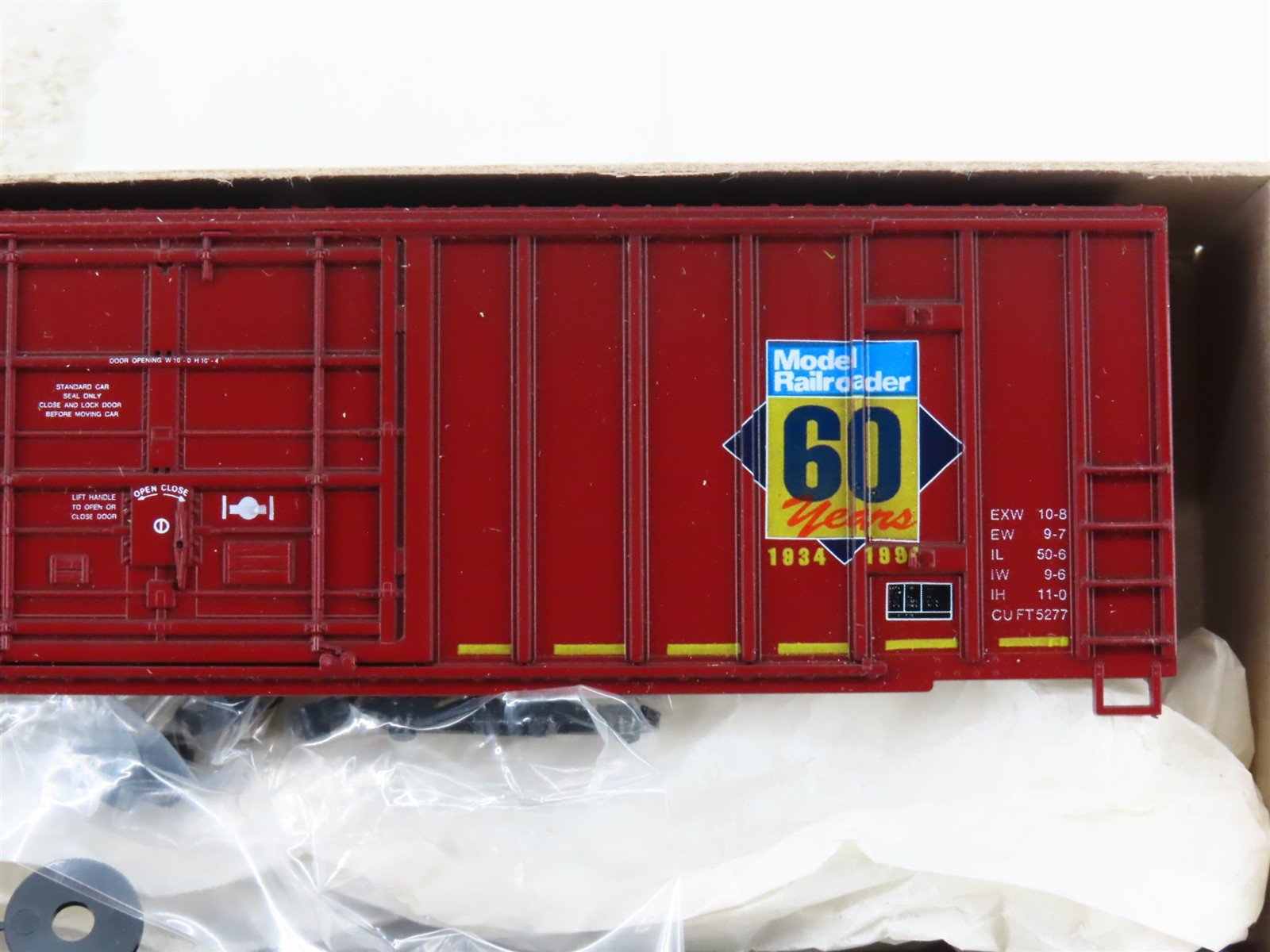 HO Roundhouse Kit 7749 WC Wisconsin Central Model Railroader Box Car #26173