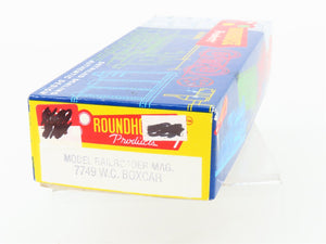 HO Roundhouse Kit 7749 WC Wisconsin Central Model Railroader Box Car #26173