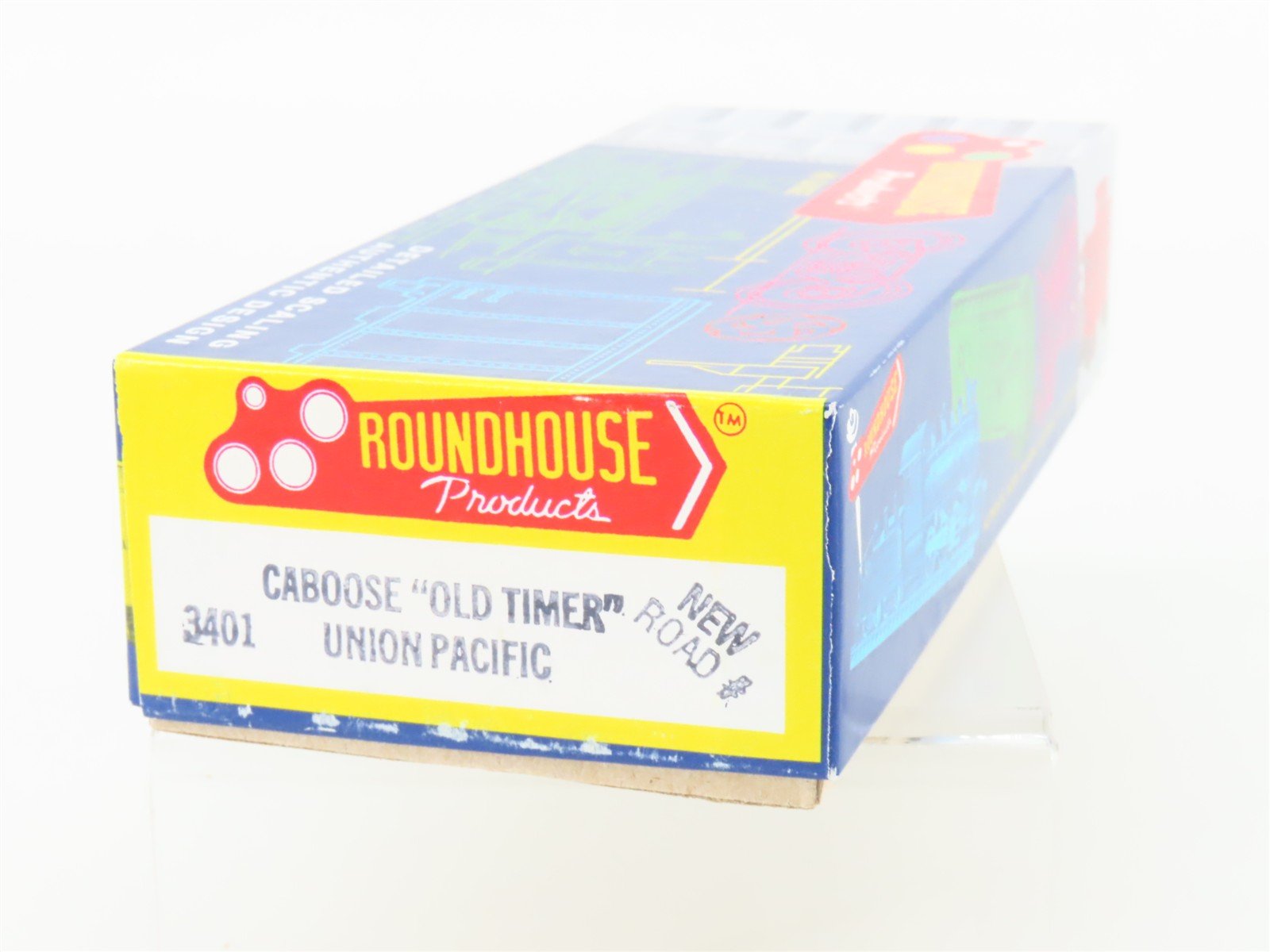 HO Scale Roundhouse Kit 3401 LA&SL UP Union Pacific Old Timer Caboose #3305