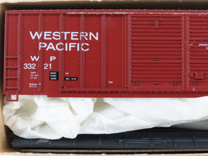 HO Scale Roundhouse Kit 7746 WP Western Pacific Double Door Box Car #33221