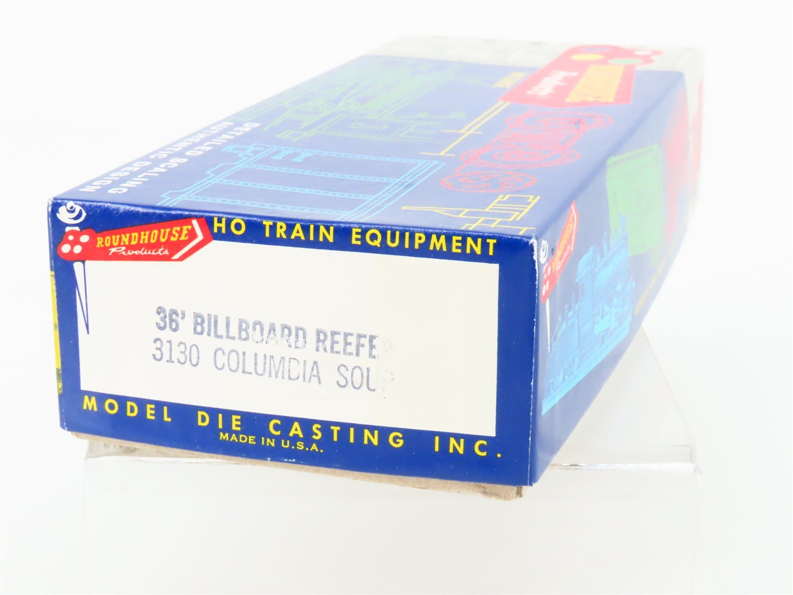 HO Scale Roundhouse Kit 3130 CKKX Columbia Soup 36' Billboard Reefer #2669