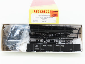 HO Scale Red Caboose Kit RC5006-6 WP Western Pacific Drop Bottom Gondola #9372