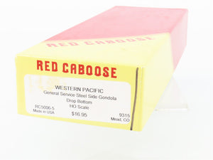 HO Scale Red Caboose Kit RC5006-5 WP Western Pacific Drop Bottom Gondola #9315