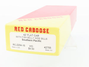 HO Scale Red Caboose Kit RC-2204-16 SP Southern Pacific 42' Flat Car #42755