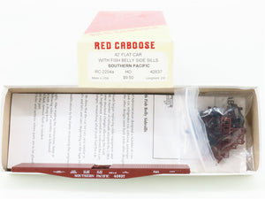 HO Scale Red Caboose Kit RC-2204a SP Southern Pacific 42' Flat Car #42637