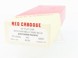 HO Scale Red Caboose Kit RC-2204a SP Southern Pacific 42' Flat Car #42637