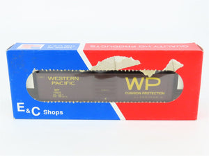 HO Scale E&C Shops Kit 1701-3 WP Western Pacific 50' Single Door Box Car #19825