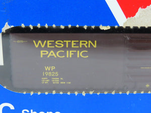 HO Scale E&C Shops Kit 1701-3 WP Western Pacific 50' Single Door Box Car #19825