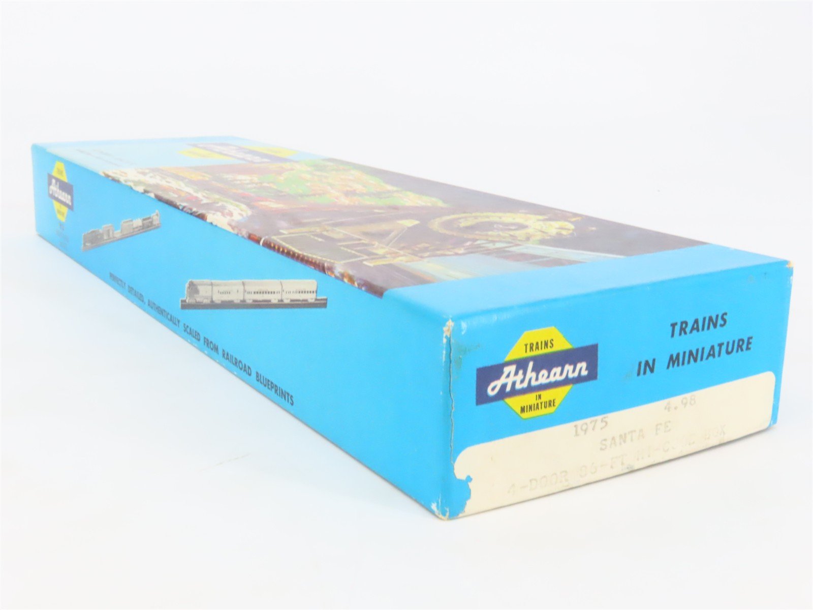 HO Scale Athearn Kit 1975 ATSF Santa Fe Railroad 86' Hi Cube Box Car #36950