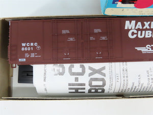 HO Scale Athearn Kit 1996 WCRC STS Maxi-Cube 86' Hi Cube Box Car #8601