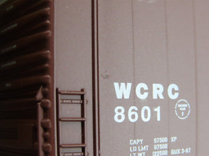 HO Scale Athearn Kit 1996 WCRC STS Maxi-Cube 86' Hi Cube Box Car #8601