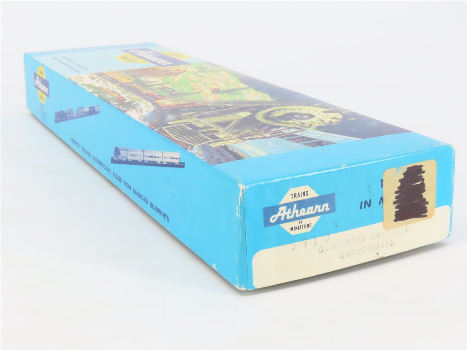 HO Scale Athearn Kit 5910 Undecorated Gunderson Maxi III Well Car 5-Pack Sealed