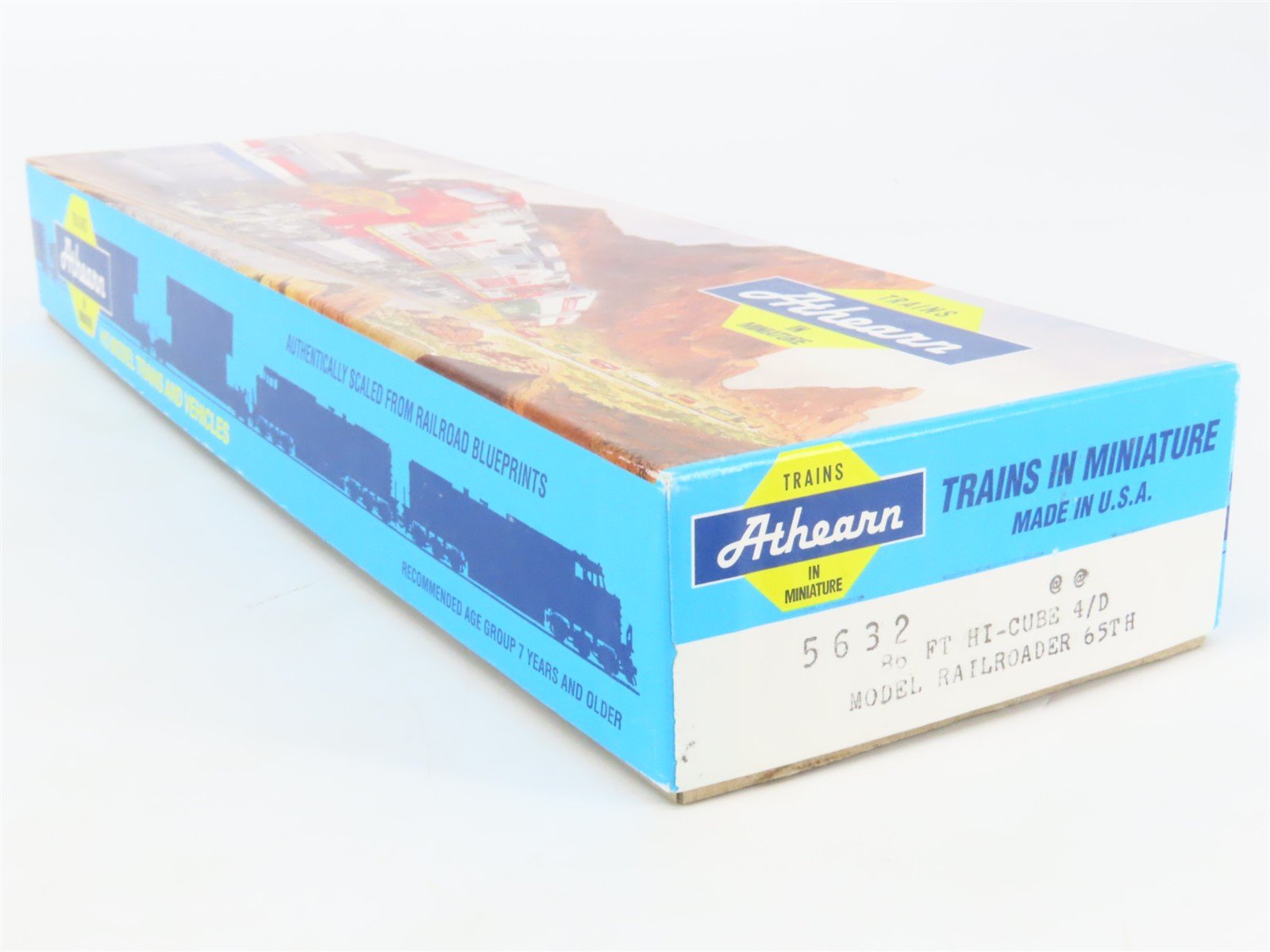 HO Scale Athearn Kit 5632 MR Model Railroader 86' Hi Cube Box Car #346599