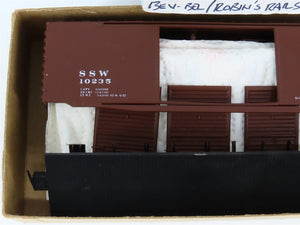 HO Bev-Bel Robin's Rails Kit SSW Cotton Belt 50' Double Door Box Car #10235