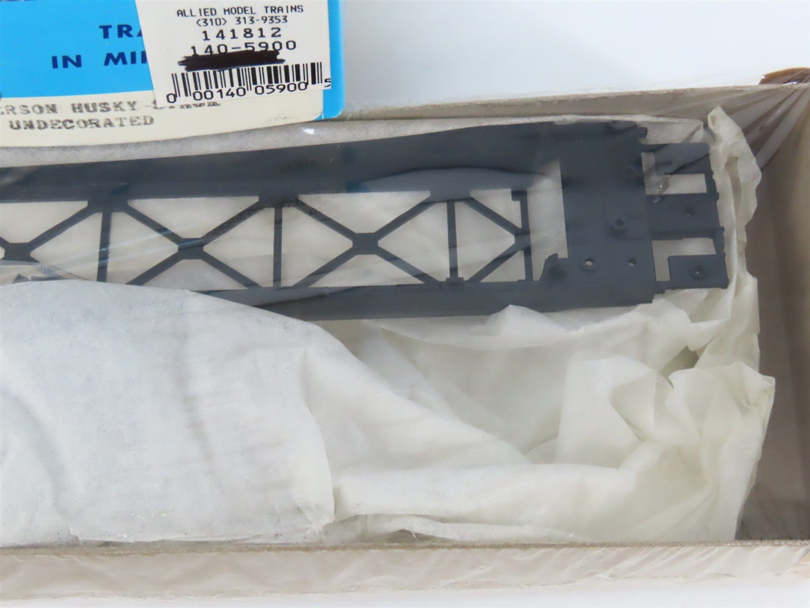 HO Scale Athearn Kit 5900 Undecorated Gunderson Husky Stack Well Car Sealed