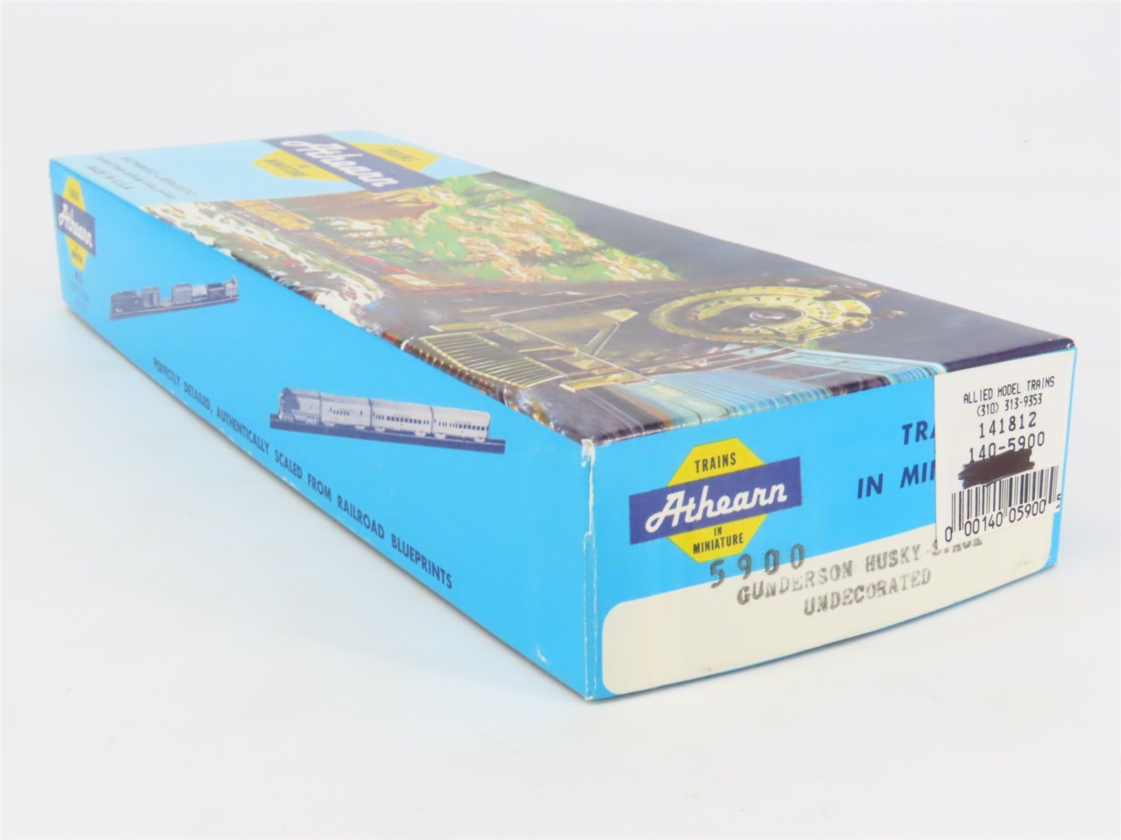 HO Scale Athearn Kit 5900 Undecorated Gunderson Husky Stack Well Car Sealed