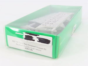 HO Bowser Kit 56136 SP Southern Pacific 2-Bay Covered Hopper #400057 - Sealed