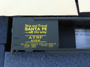 HO Scale Athearn Kit 2306 ATSF Santa Fe Railroad 50' Double Door Box Car 2-Pack
