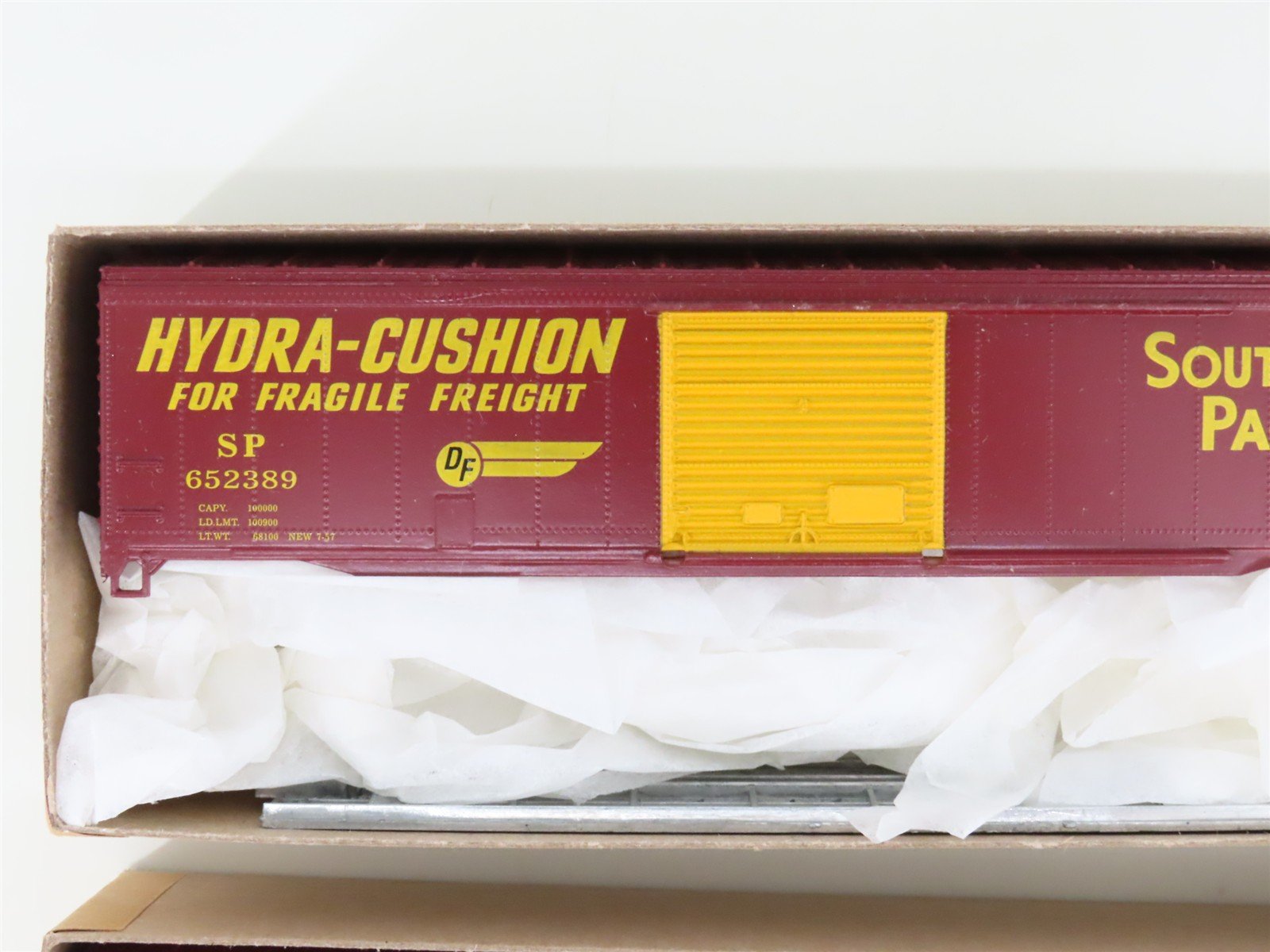 HO Roundhouse Kit 00638 SSW Cotton Belt /SP Southern Pacific 50' Box Car 4-Pack