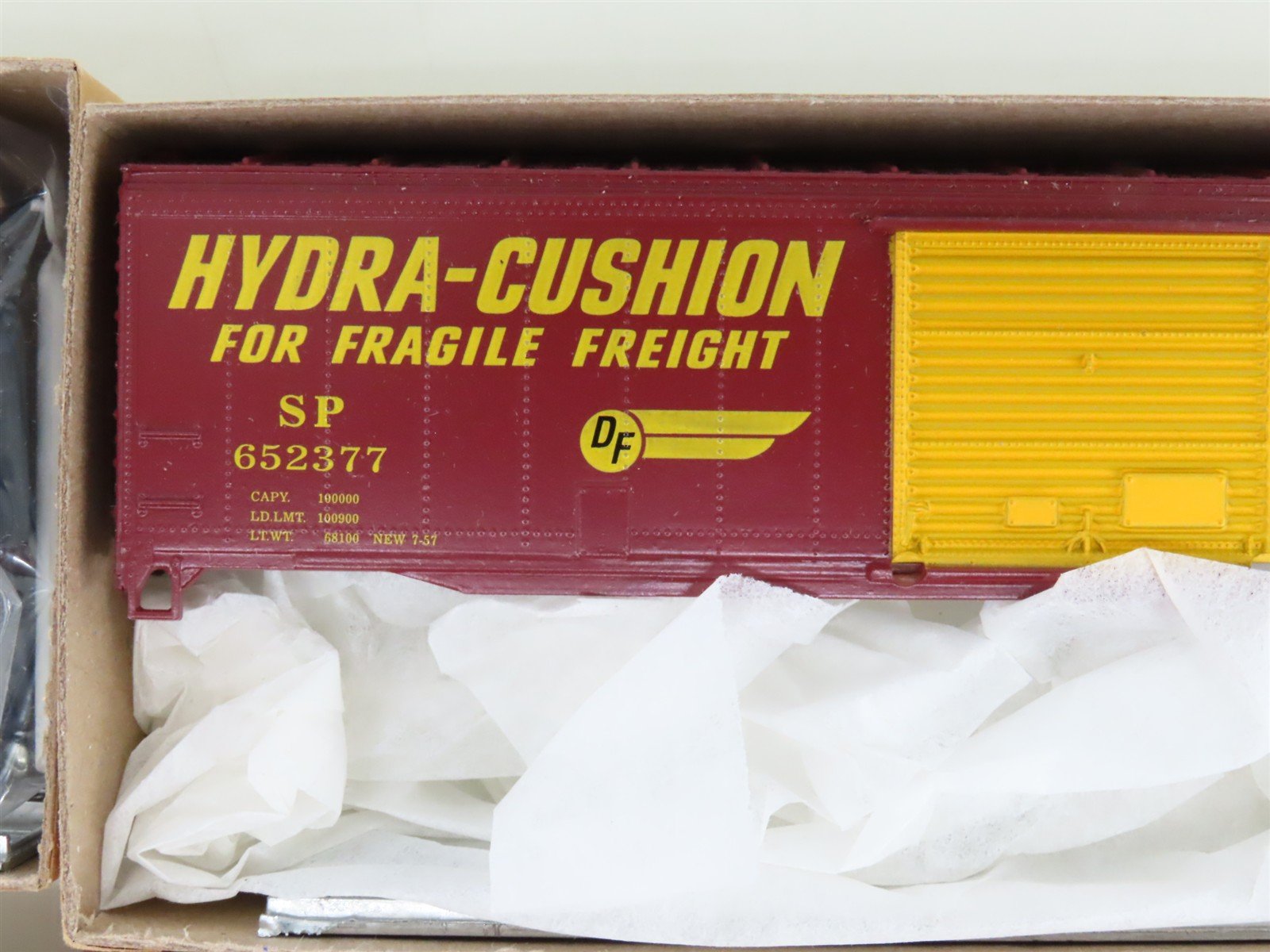 HO Roundhouse Kit 00638 SSW Cotton Belt /SP Southern Pacific 50' Box Car 4-Pack