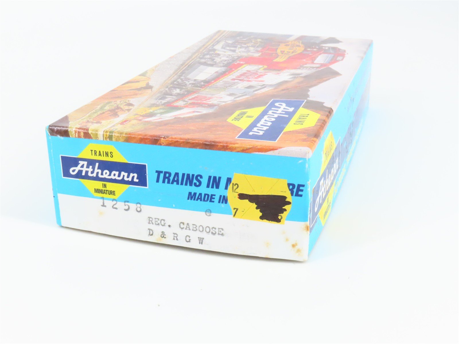 HO Scale Athearn Kit 1258 D&RGW Rio Grande Railroad Cupola Caboose #01435