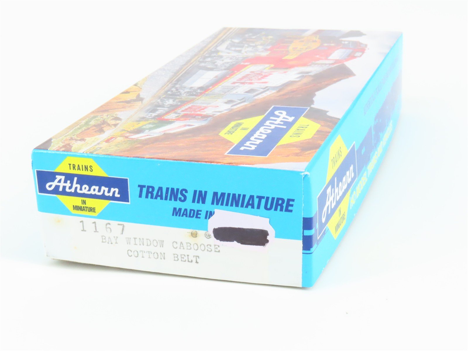 HO Scale Athearn Kit 1167 SSW Cotton Belt Route Bay Window Caboose #83