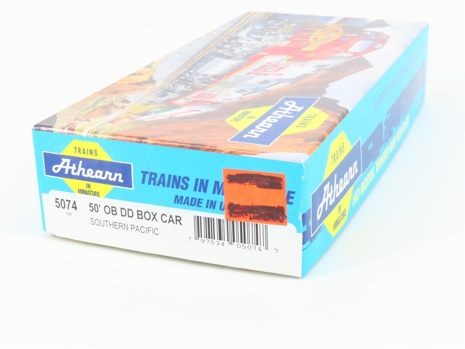 HO Scale Athearn Kit 5074 SP Southern Pacific 50' Double Door Box Car #243126