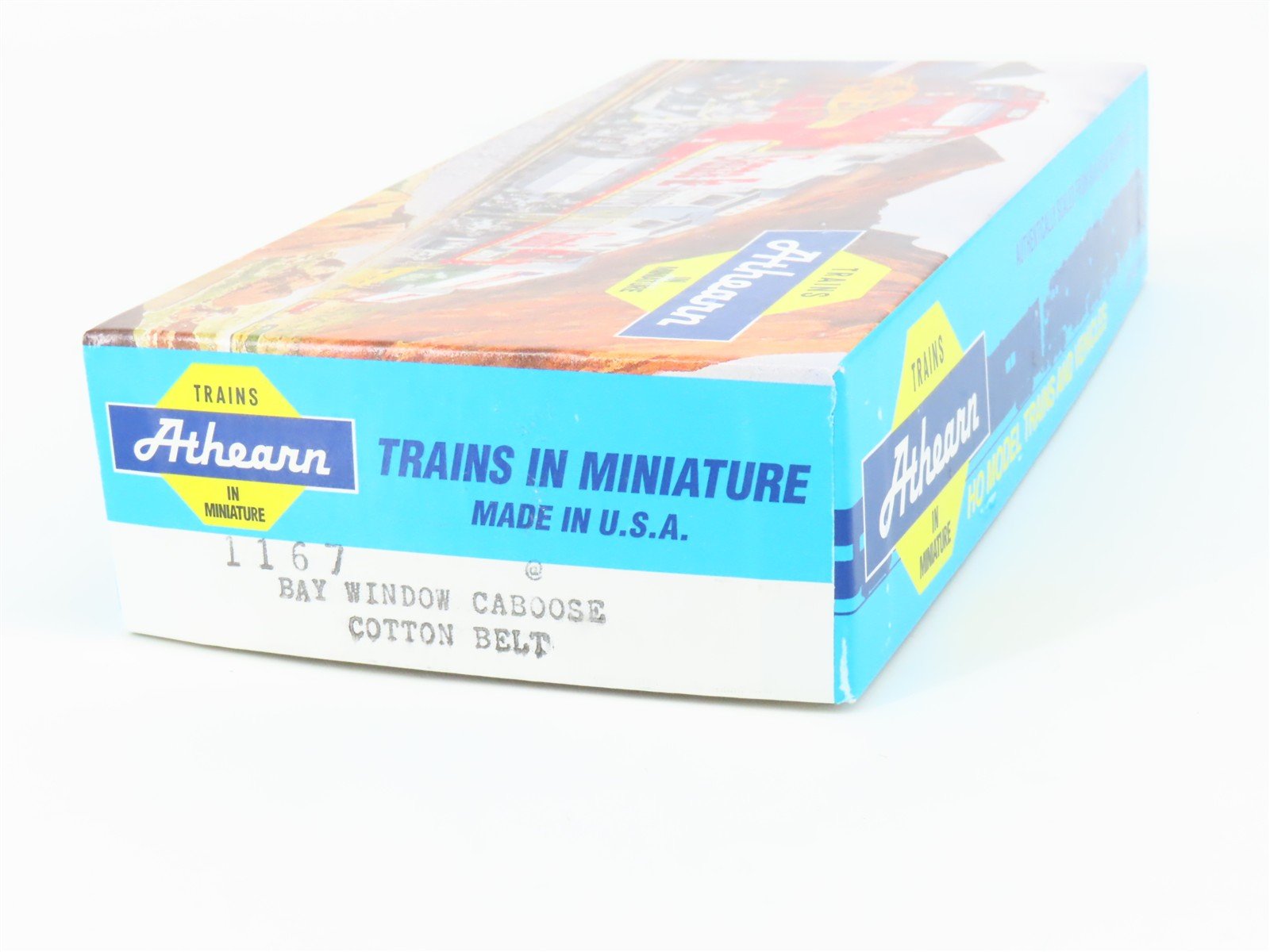 HO Scale Athearn Kit 1167 SSW Cotton Belt Bay Window Caboose #83