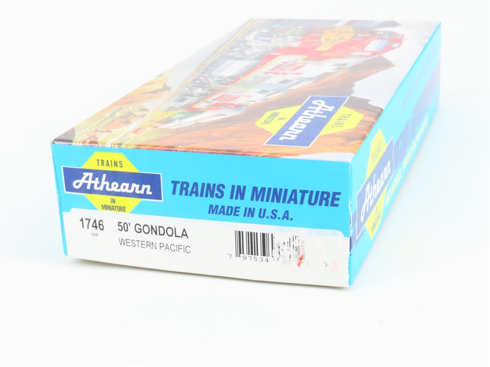 HO Scale Athearn Kit 1746 WP Western Pacific Railroad 50' Open Gondola #6517