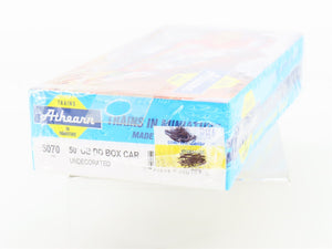 HO Scale Athearn Kit 5070 Undecorated 50' Double Door Box Car - Sealed