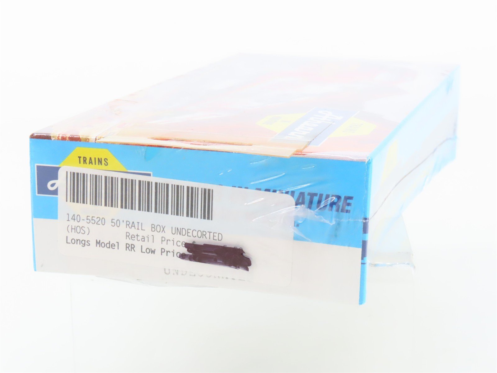 HO Scale Athearn Kit 5520 Undecorated 50' Single Door Rail Box Car - Sealed