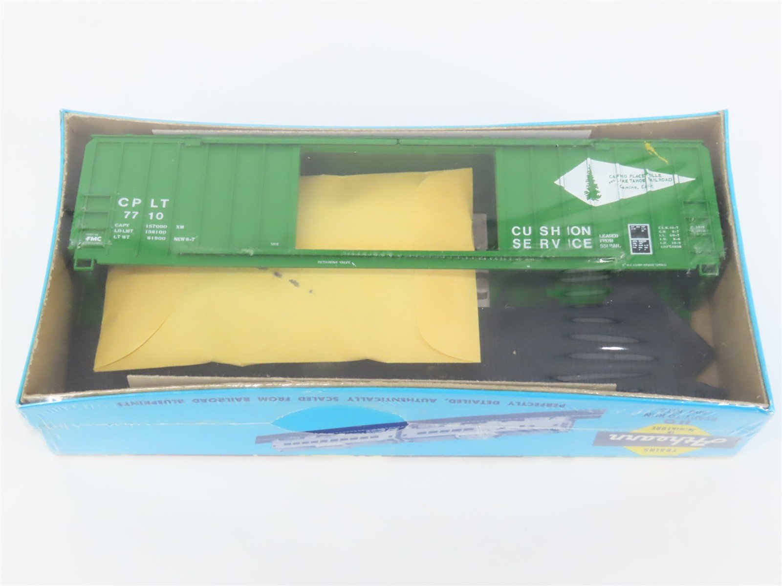 HO Athearn Kit 5082 CPLT Camino Placerville & Lake Tahoe Box Car #7710 - Sealed