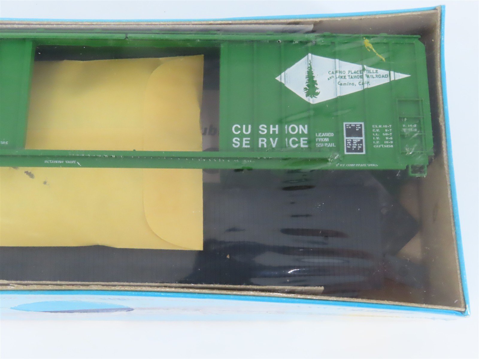 HO Athearn Kit 5082 CPLT Camino Placerville & Lake Tahoe Box Car #7710 - Sealed