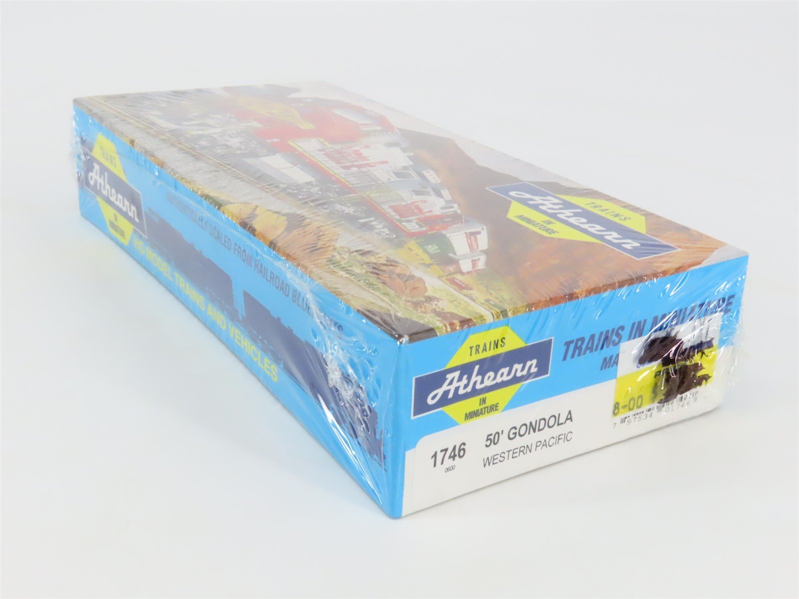 HO Scale Athearn Kit 1746 WP Western Pacific Railroad 50' Gondola #6517 - Sealed