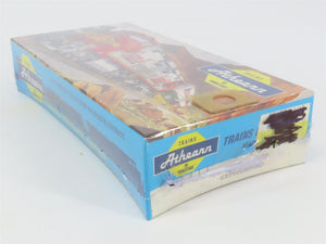 HO Scale Athearn Kit 1411 Undecorated 50' Flat Car w/ 2 Vans - Sealed