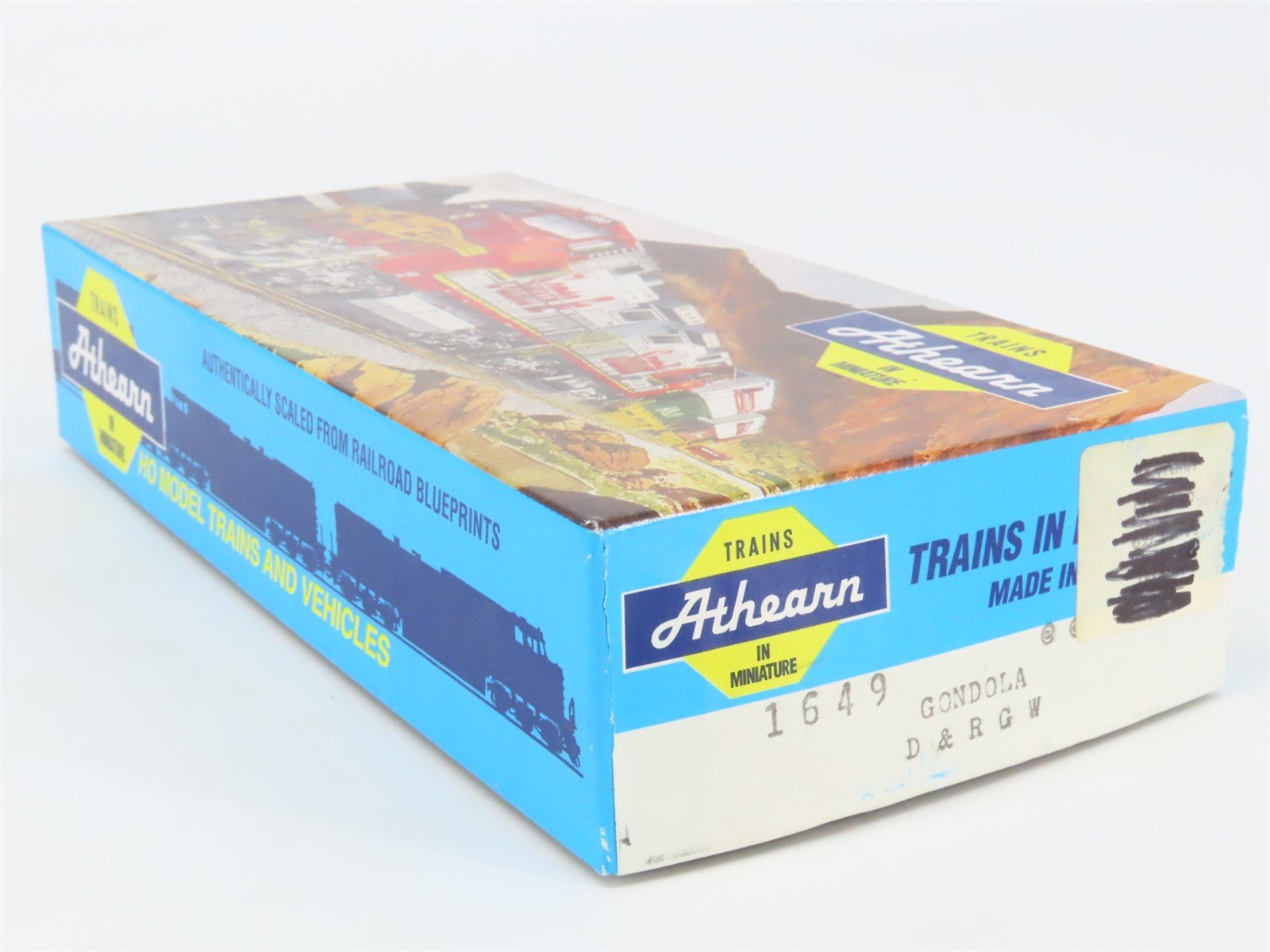 HO Scale Athearn Kit 1649 D&RGW Rio Grande Railroad Gondola #56047 - Sealed