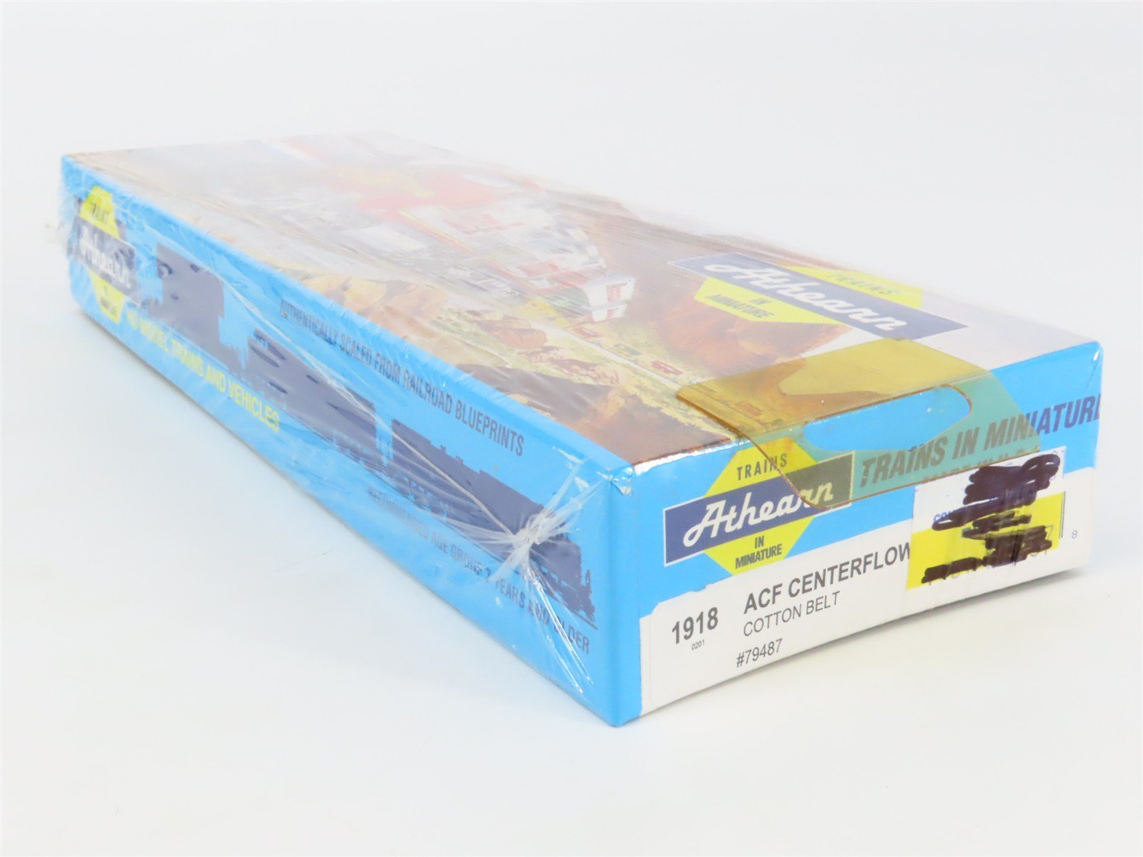 HO Scale Athearn Kit 1918 SSW Cotton Belt Center Flow Hopper #79487 - Sealed