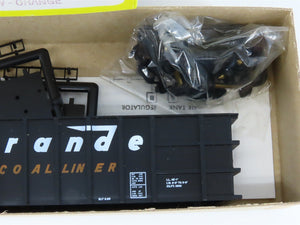 HO Scale Roundhouse Kit 7845 D&RGW Rio Grande Thrall Coal Liner Gondola #56997