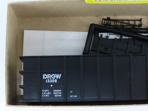 HO Scale Roundhouse Kit 7843 DRGW Rio Grande Railroad Thrall Coal Gondola #13308