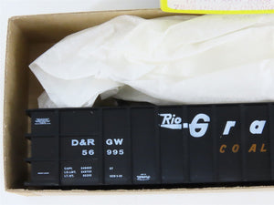 HO Scale Roundhouse Kit 7845 DRGW Rio Grande Thrall Coal Liner Gondola #56995