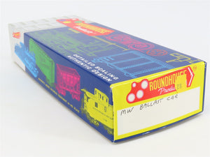 HO Scale Roundhouse Kit MW Maintenance of Way 2-Bay Open Ballast Coal Hopper #68