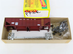 HO Scale Roundhouse Kit 7831 MW Maintenance of Way 2-Bay Ballast Coal Hopper #73
