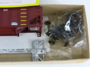 HO Scale Roundhouse Kit 7831 MW Maintenance of Way 2-Bay Ballast Coal Hopper #73