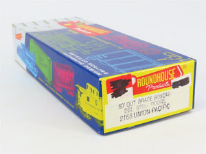 HO Scale Roundhouse Kit 2166 UP Union Pacific 50' Double Door Box Car #151273