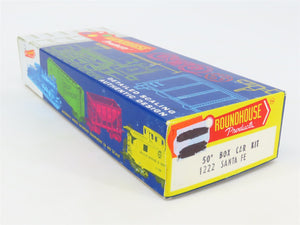 HO Roundhouse Kit 1222 ATSF Santa Fe Railroad 50' Single Door Box Car #13298