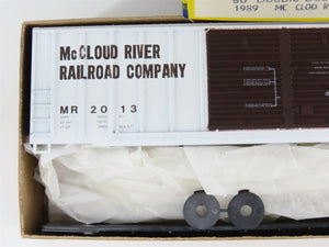HO Scale Roundhouse Kit 1989 MR McCloud River 50' Double Door Box Car #2013
