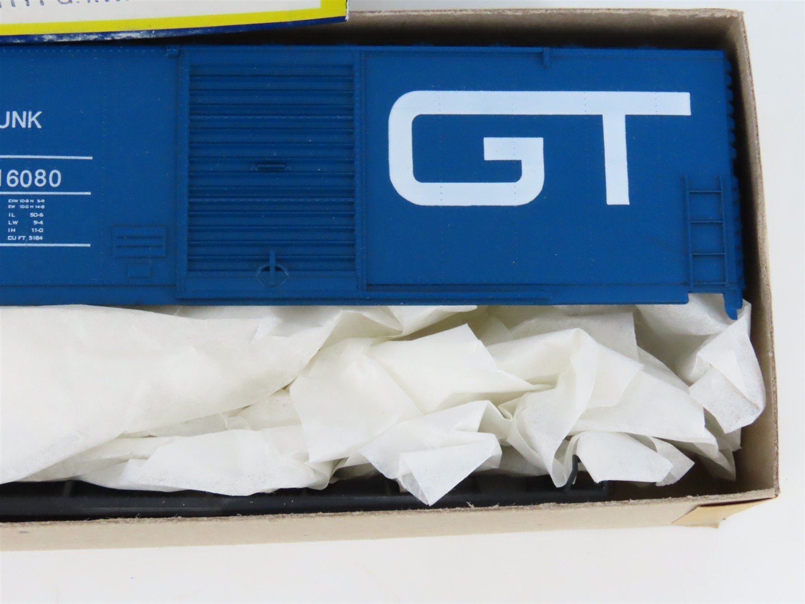 HO Roundhouse Kit 1111 GTW Grand Trunk Western 40' Single Door Box Car #516080