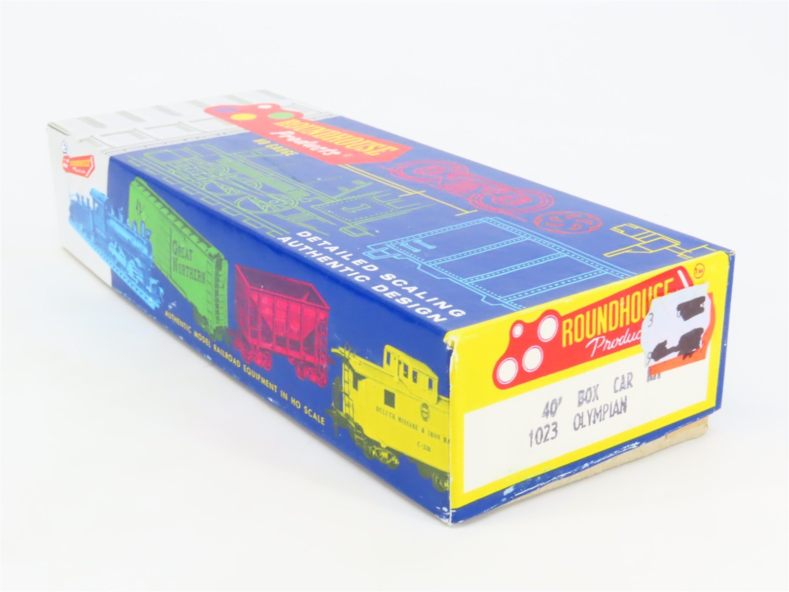 HO Scale Roundhouse Kit 1023 MILW Milwaukee Road 40' Box Car #23925